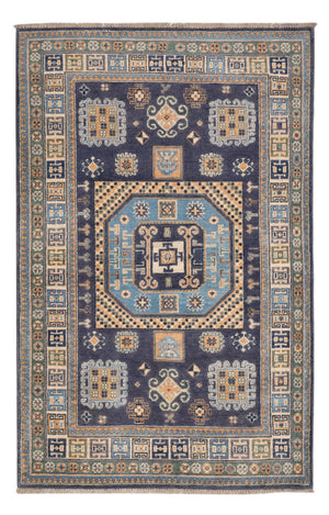 Tapis Ziegler - Kazak - 180 x 117 cm - bleu foncé