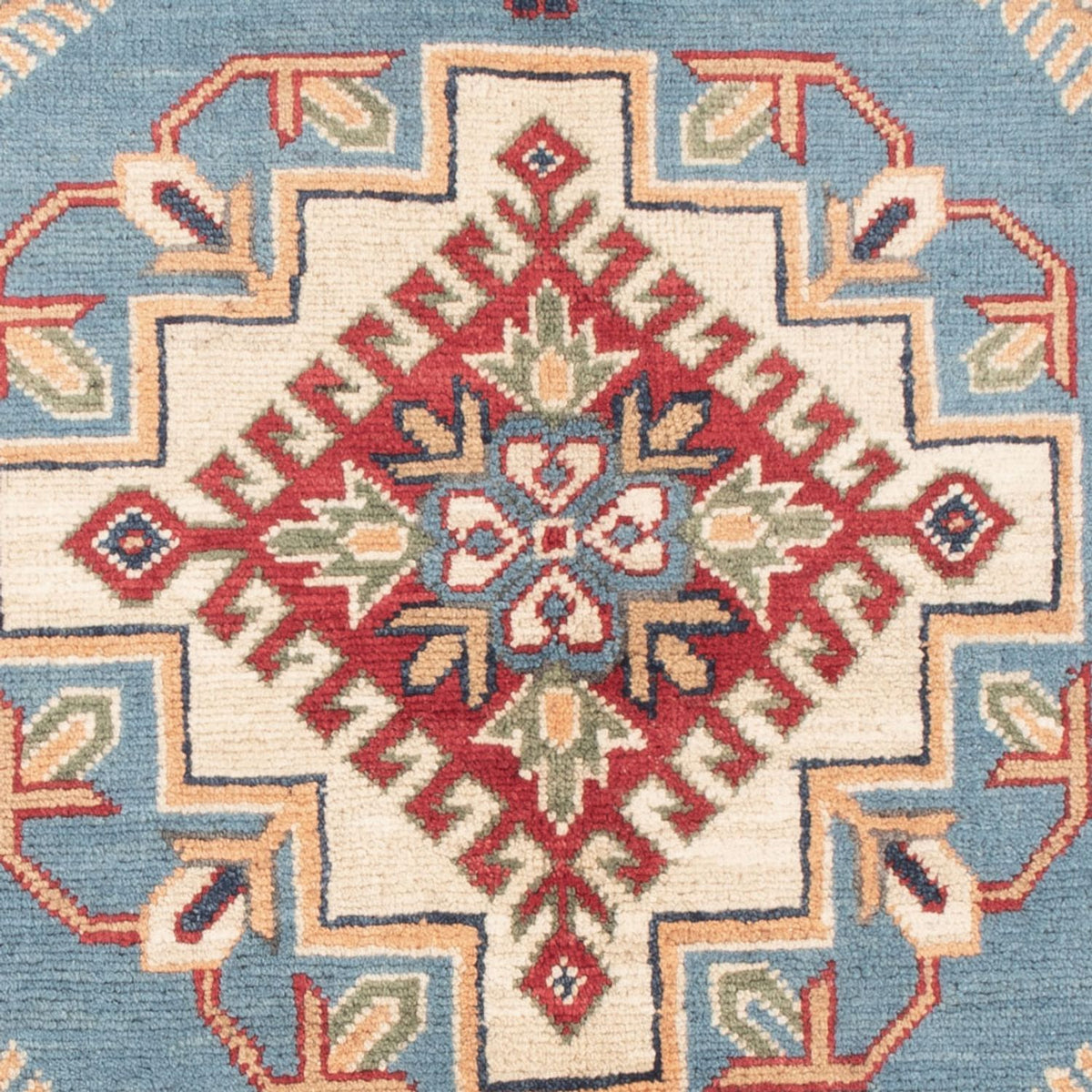 Tapis Ziegler - Kazak - 147 x 100 cm - bleu clair