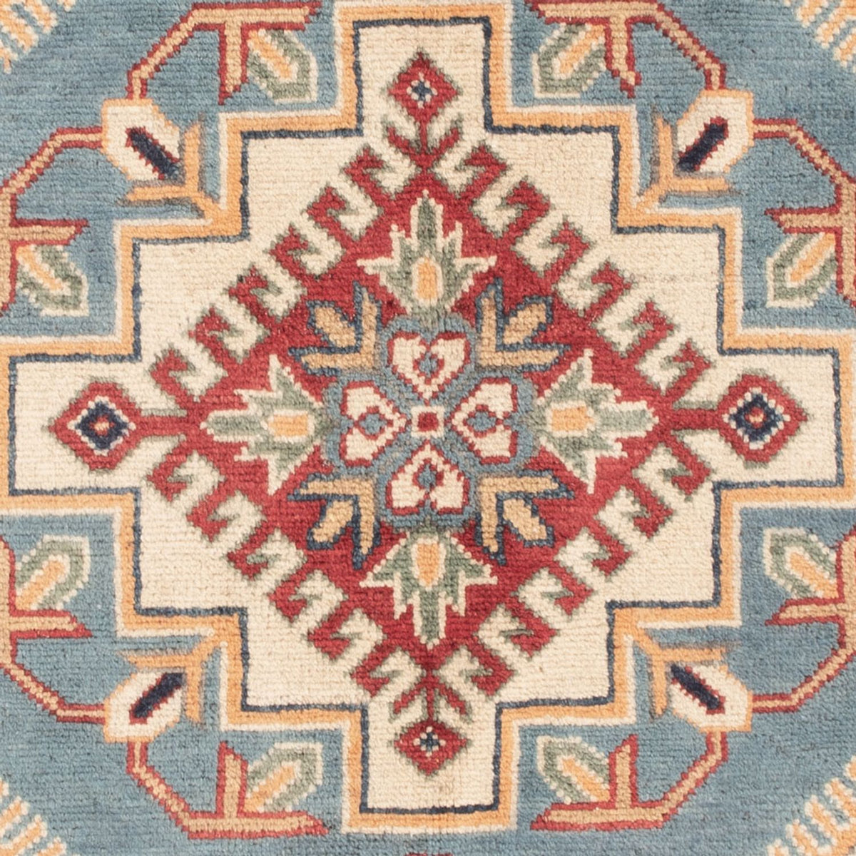 Tapis Ziegler - Kazak - 149 x 97 cm - bleu clair