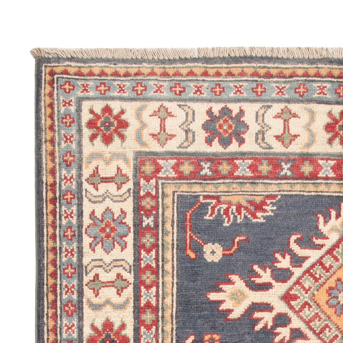 Tapis Ziegler - Kazak - 148 x 97 cm - bleu foncé