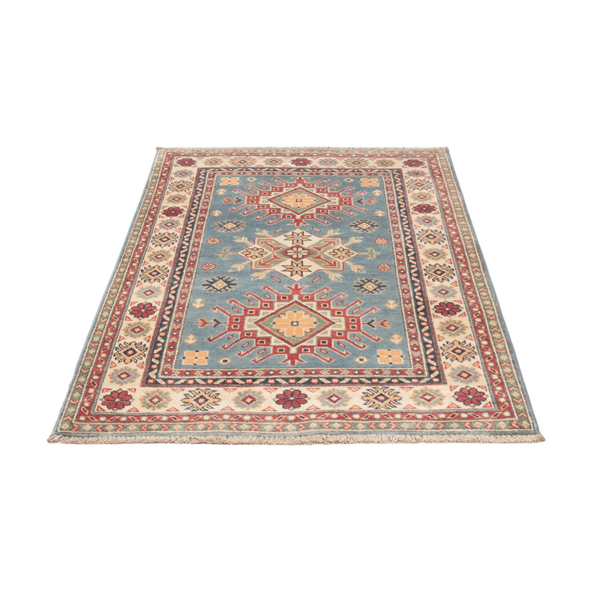 Tapis Ziegler - Kazak - 147 x 98 cm - bleu clair