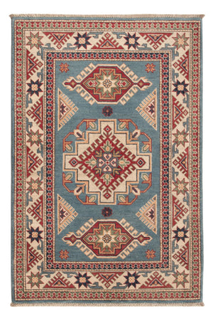 Tapis Ziegler - Kazak - 146 x 96 cm - bleu clair