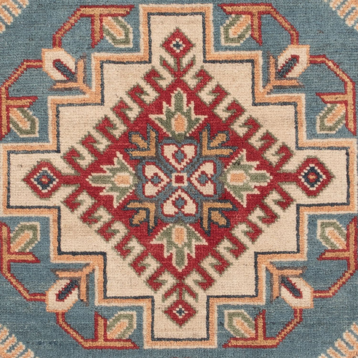 Tapis Ziegler - Kazak - 146 x 96 cm - bleu clair