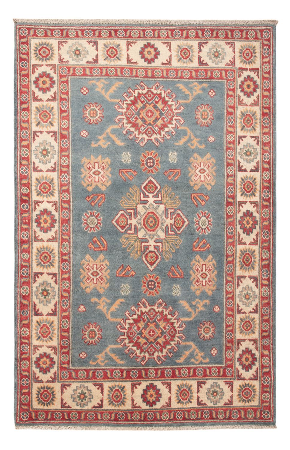 Tapis Ziegler - Kazak - 150 x 98 cm - bleu clair