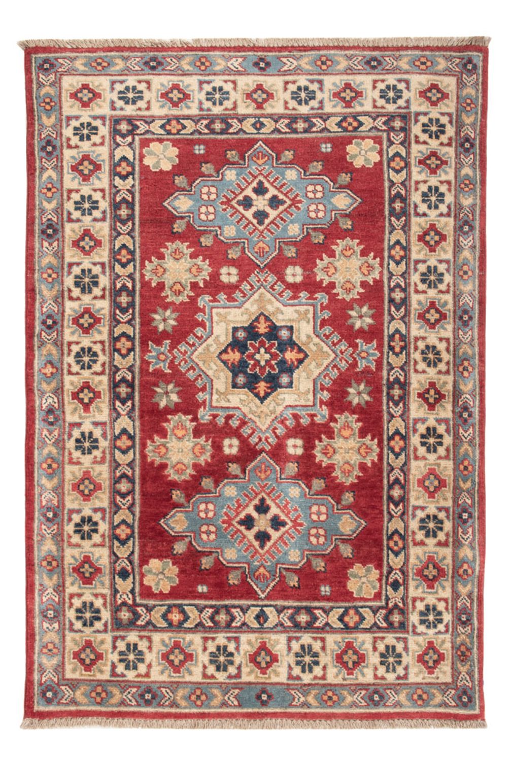 Tapis Ziegler - Kazak - 134 x 90 cm - rouge