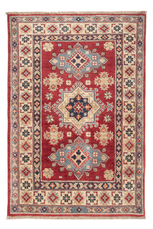 Tapis Ziegler - Kazak - 134 x 90 cm - rouge