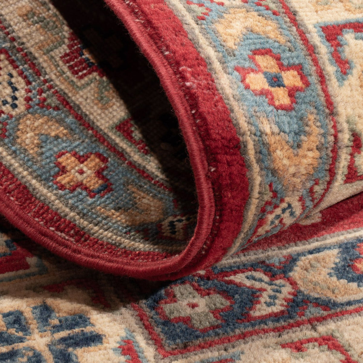 Tapis Ziegler - Kazak - 134 x 90 cm - rouge