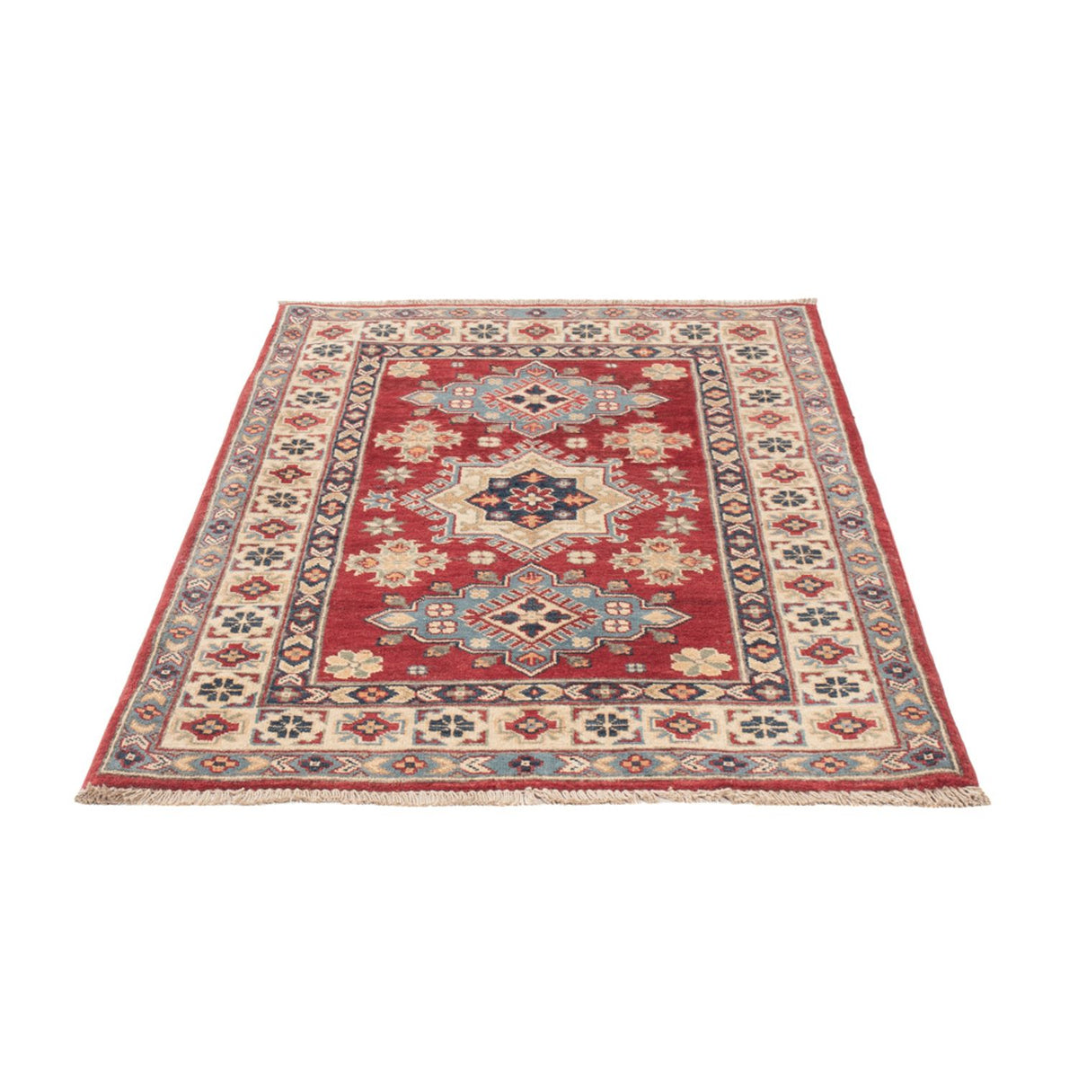 Tapis Ziegler - Kazak - 134 x 90 cm - rouge