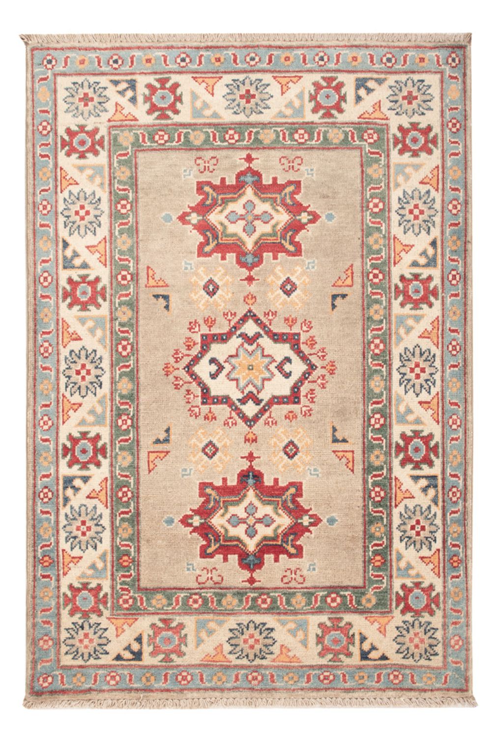 Tapis Ziegler - Kazak - 124 x 82 cm - beige