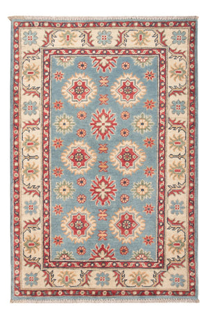 Tapis Ziegler - Kazak - 124 x 81 cm - bleu clair