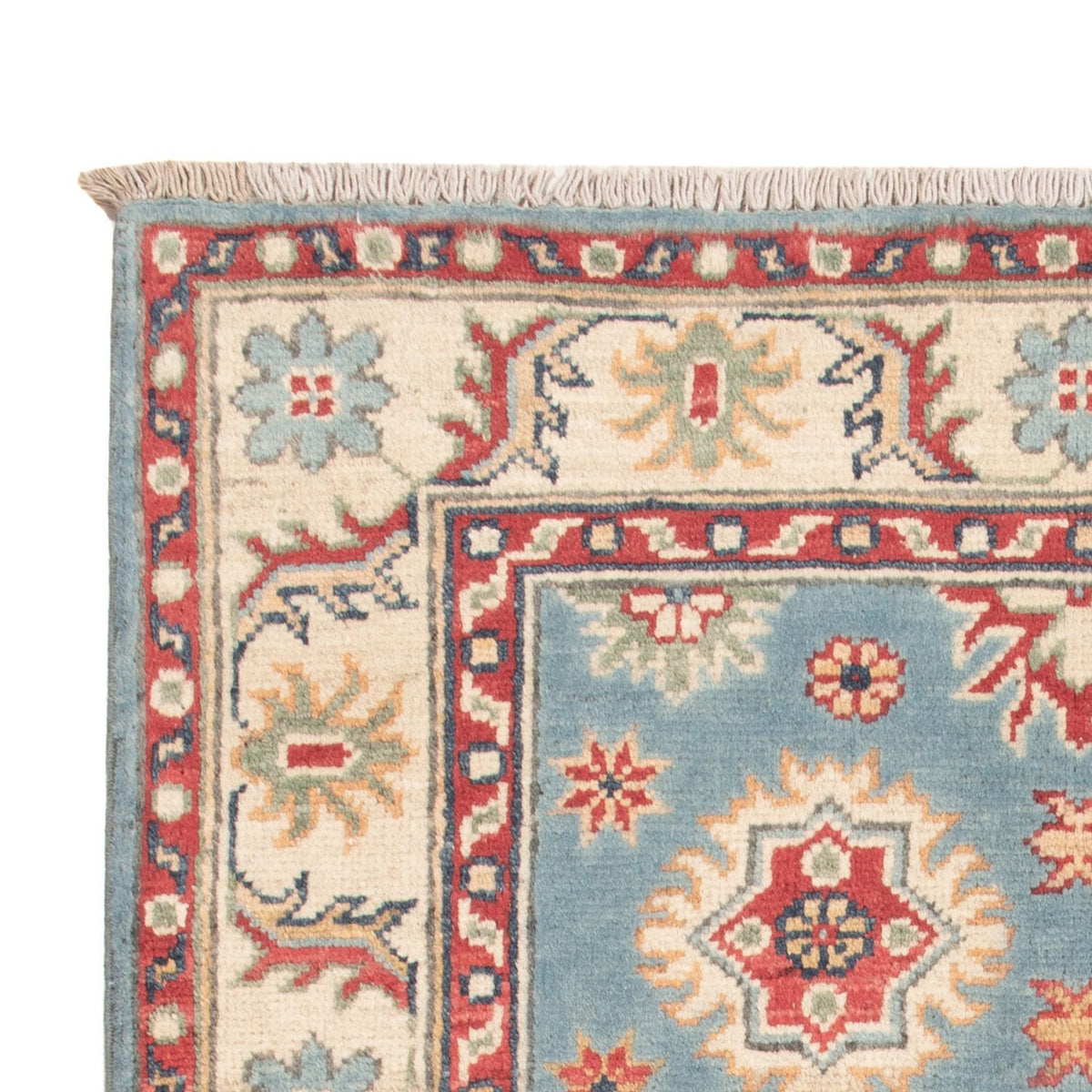 Tapis Ziegler - Kazak - 124 x 81 cm - bleu clair