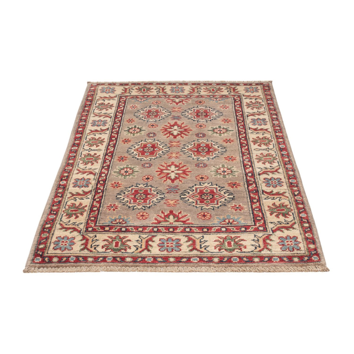 Tapis Ziegler - Kazak - 127 x 80 cm - beige foncé
