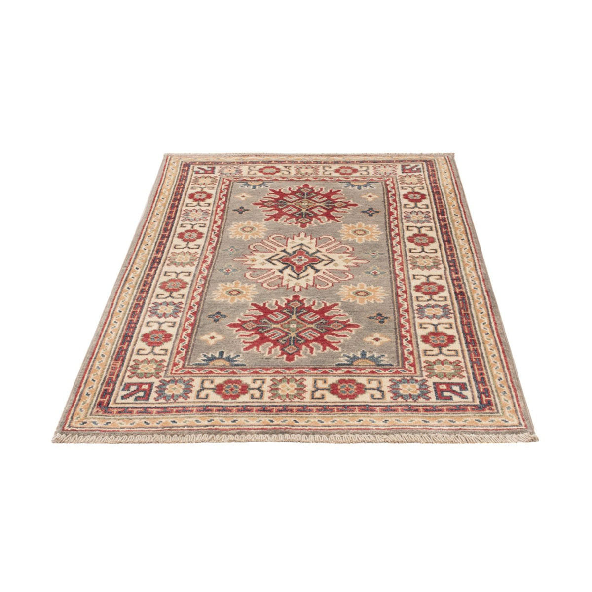 Tapis Ziegler - Kazak - 120 x 77 cm - bleu clair