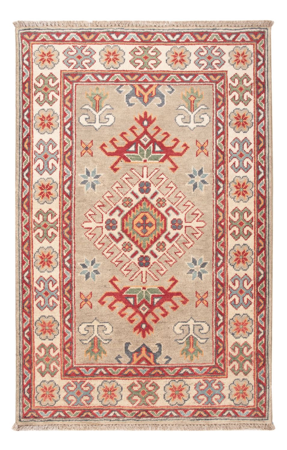 Tapis Ziegler - Kazak - 126 x 81 cm - vert clair