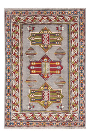 Tapis Ziegler - Kazak - 149 x 101 cm - bleu clair