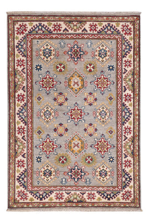 Tapis Ziegler - Kazak - 154 x 102 cm - bleu clair