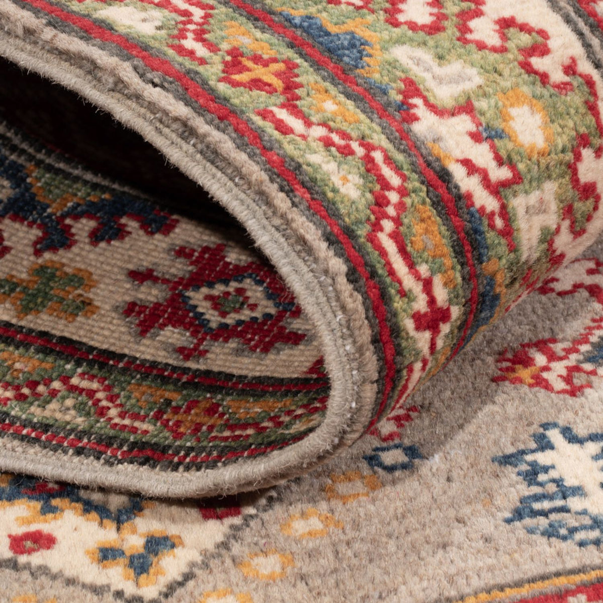 Tapis Ziegler - Kazak - 154 x 102 cm - bleu clair