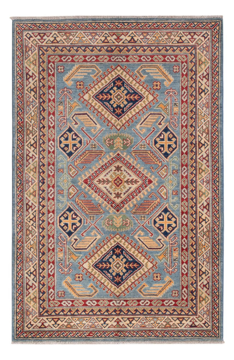 Tapis Ziegler - Kazak - 185 x 120 cm - bleu clair