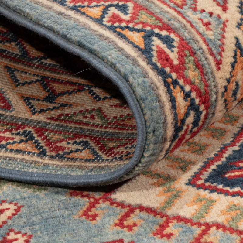 Tapis Ziegler - Kazak - 185 x 120 cm - bleu clair