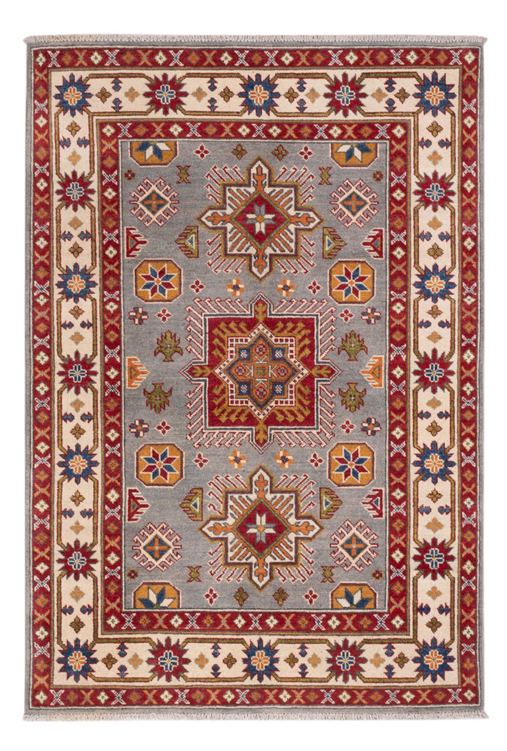 Tapis Ziegler - Kazak - 181 x 122 cm - bleu clair