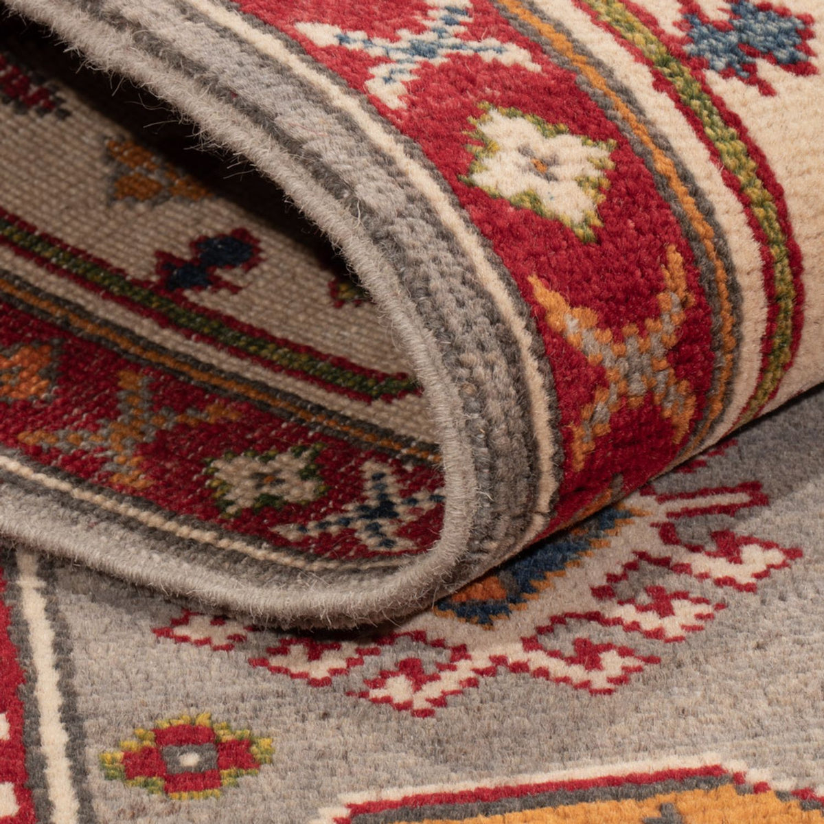 Tapis Ziegler - Kazak - 181 x 122 cm - bleu clair