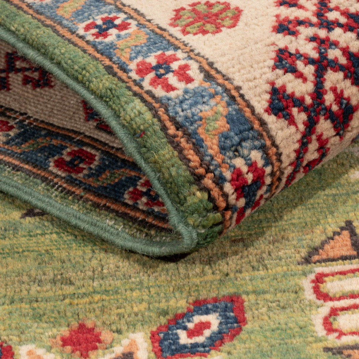 Tapis Ziegler - Kazak - 182 x 123 cm - vert