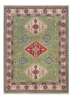 Tapis Ziegler - Kazak - 139 x 102 cm - vert