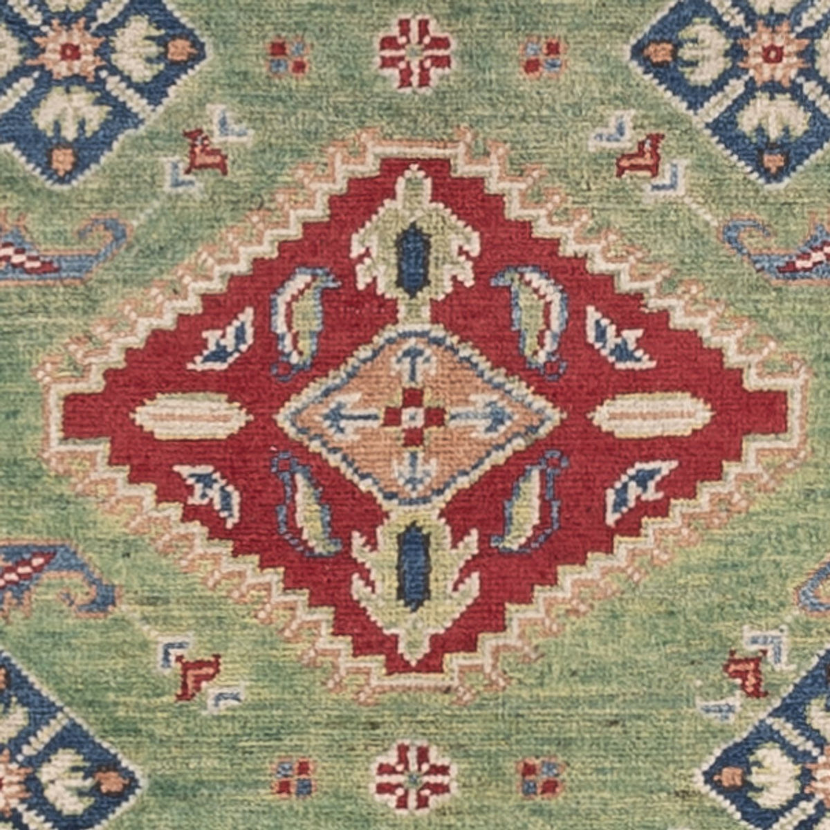 Tapis Ziegler - Kazak - 139 x 102 cm - vert
