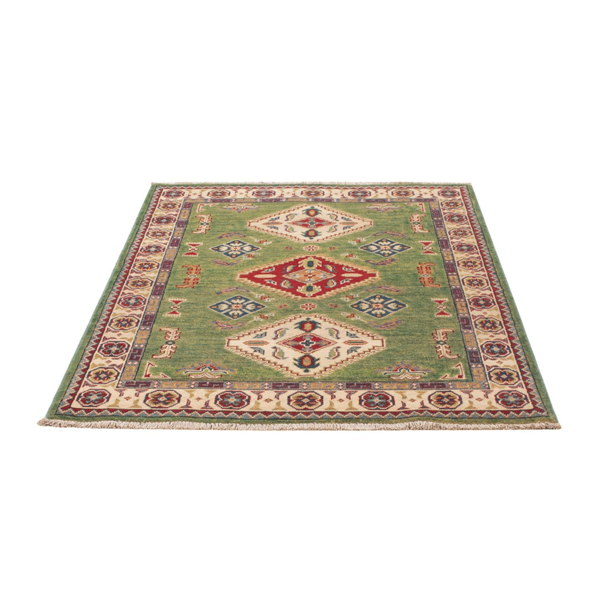 Tapis Ziegler - Kazak - 139 x 102 cm - vert