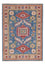 Tapis Ziegler - Kazak - 145 x 102 cm - bleu