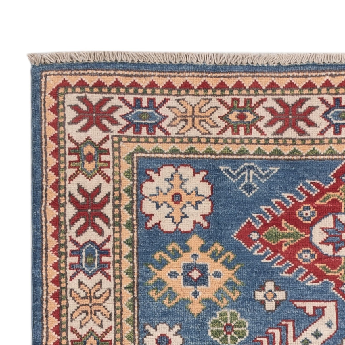 Tapis Ziegler - Kazak - 145 x 102 cm - bleu