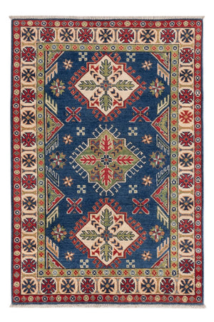 Tapis Ziegler - Kazak - 152 x 98 cm - bleu