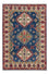 Tapis Ziegler - Kazak - 152 x 98 cm - bleu
