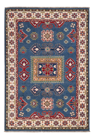 Tapis Ziegler - Kazak - 180 x 122 cm - bleu