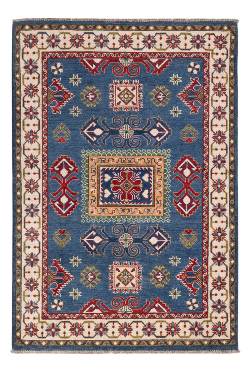 Tapis Ziegler - Kazak - 180 x 122 cm - bleu