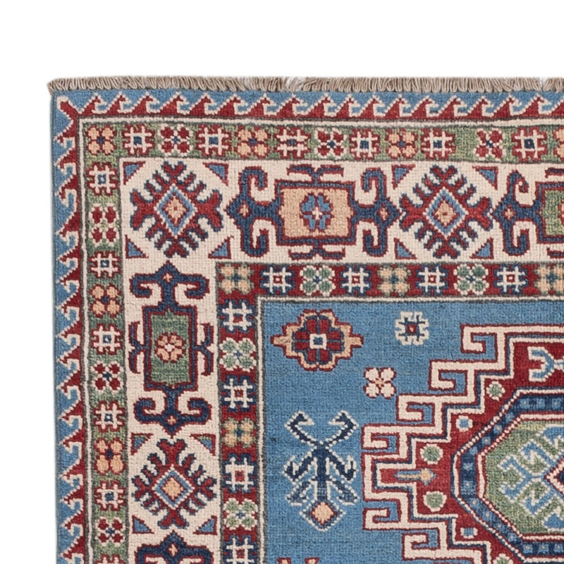 Tapis Ziegler - Kazak - 186 x 120 cm - bleu clair