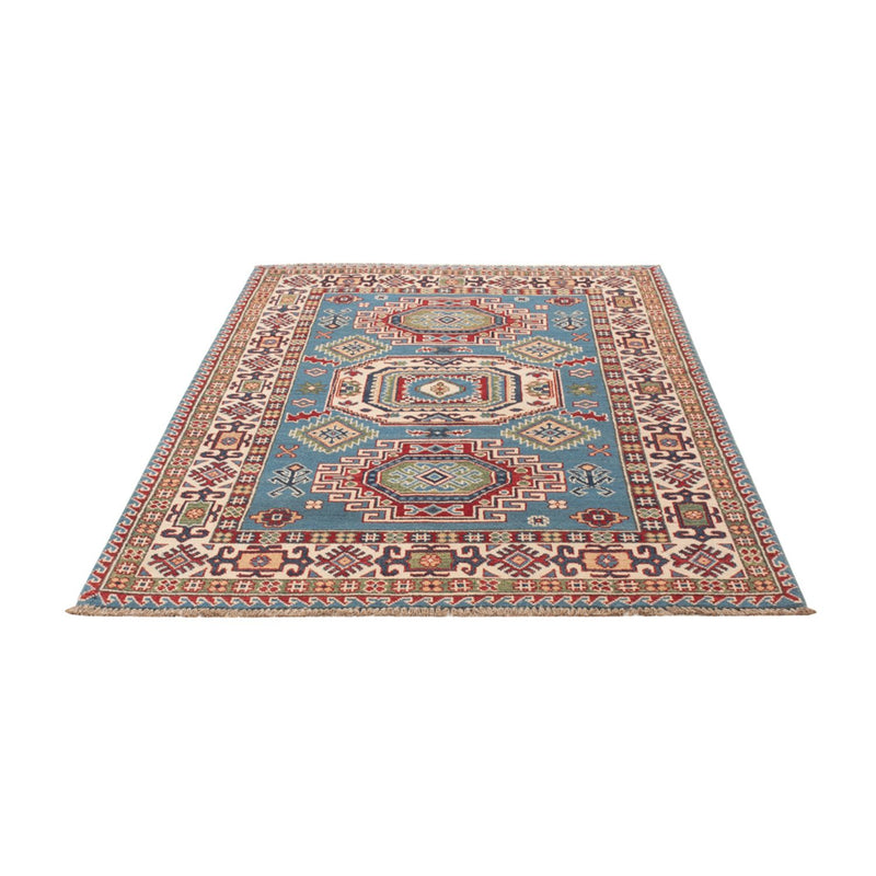 Tapis Ziegler - Kazak - 186 x 120 cm - bleu clair