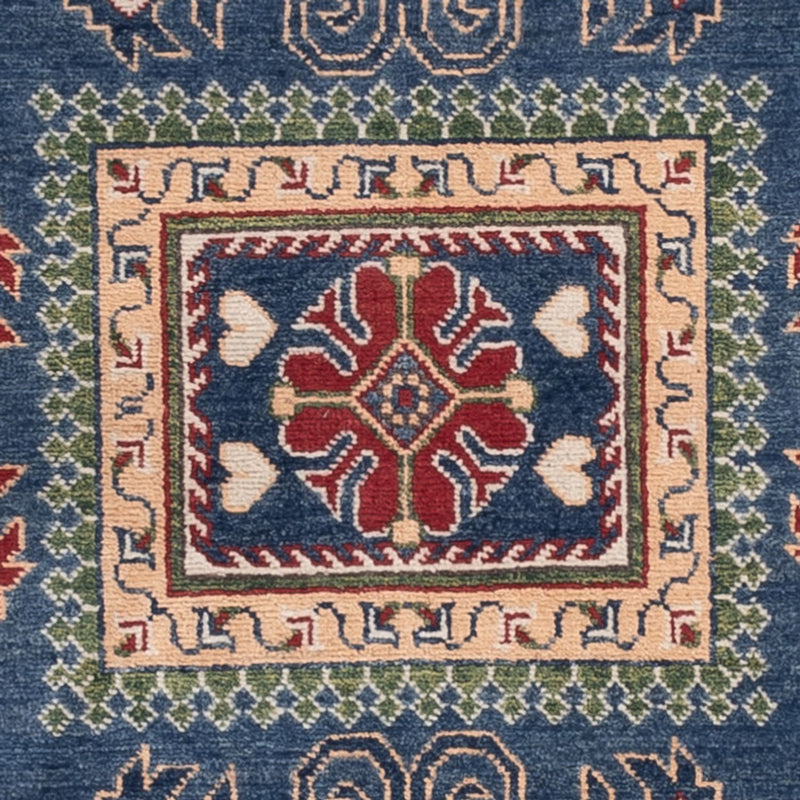 Tapis Ziegler - Kazak - 188 x 122 cm - bleu