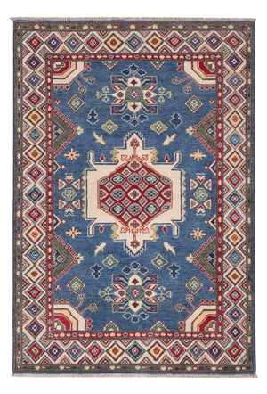 Tapis Ziegler - Kazak - 183 x 122 cm - bleu