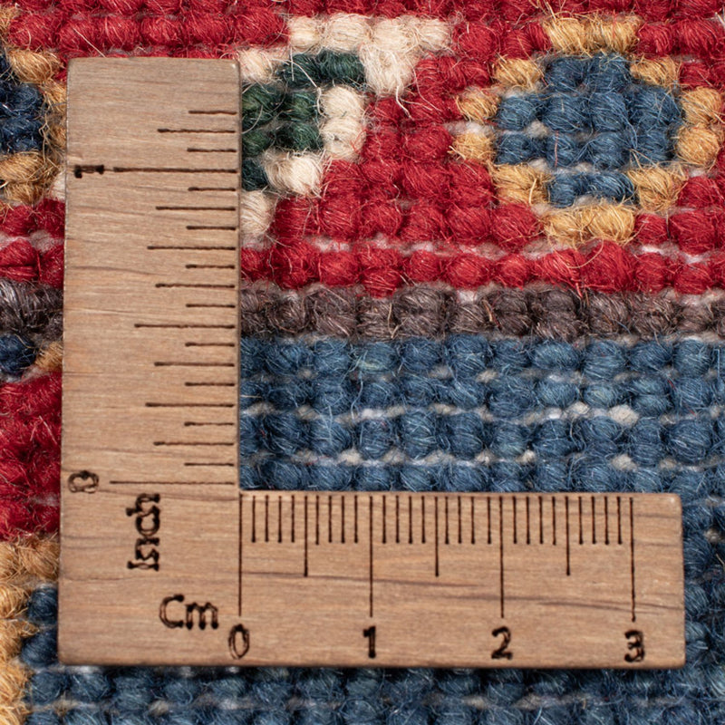 Tapis Ziegler - Kazak - 184 x 121 cm - bleu