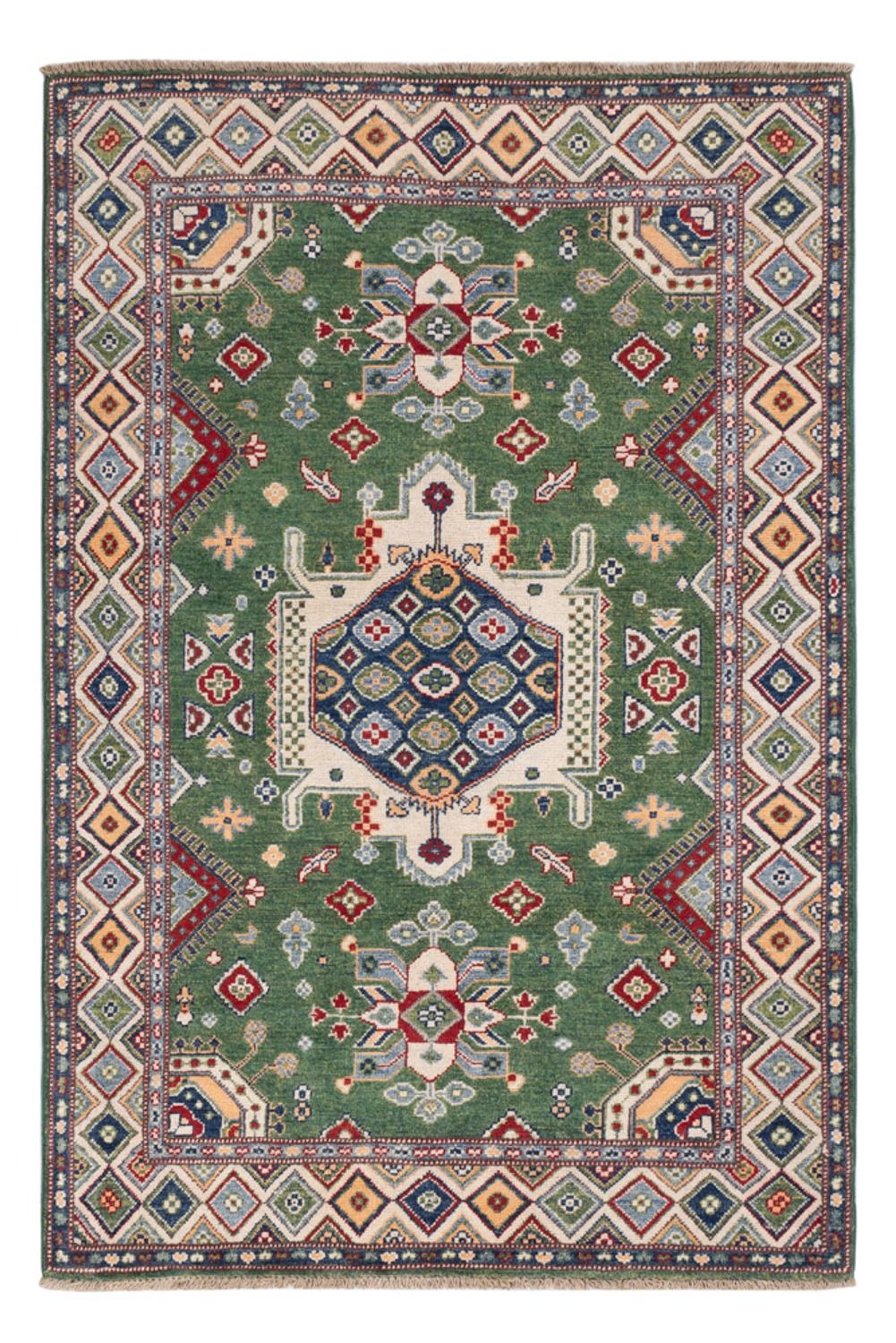 Tapis Ziegler - Kazak - 177 x 120 cm - vert