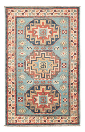 Tapis Ziegler - Kazak - 124 x 78 cm - bleu clair