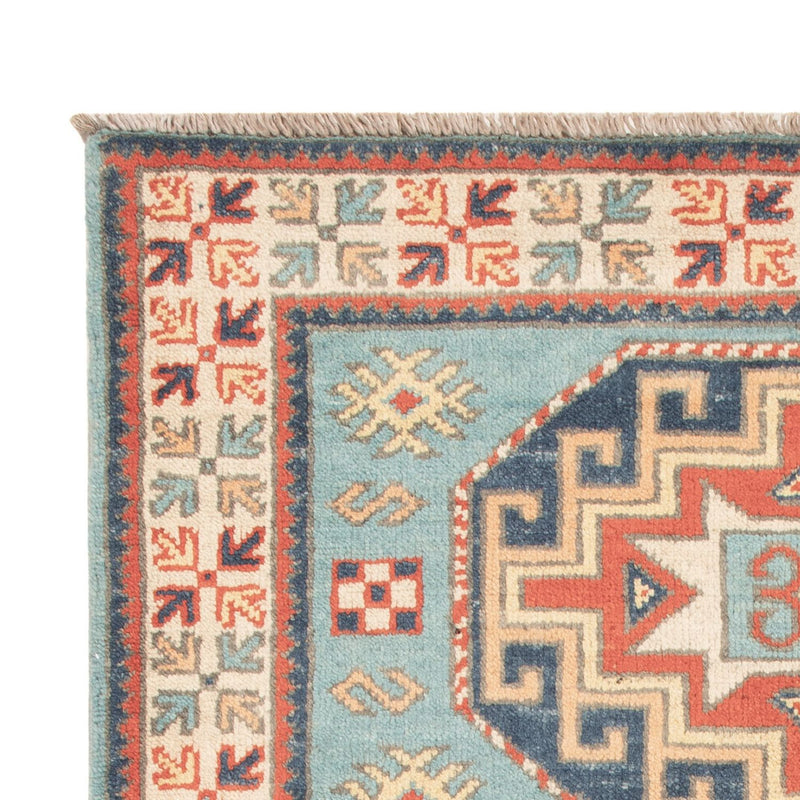 Tapis Ziegler - Kazak - 124 x 78 cm - bleu clair