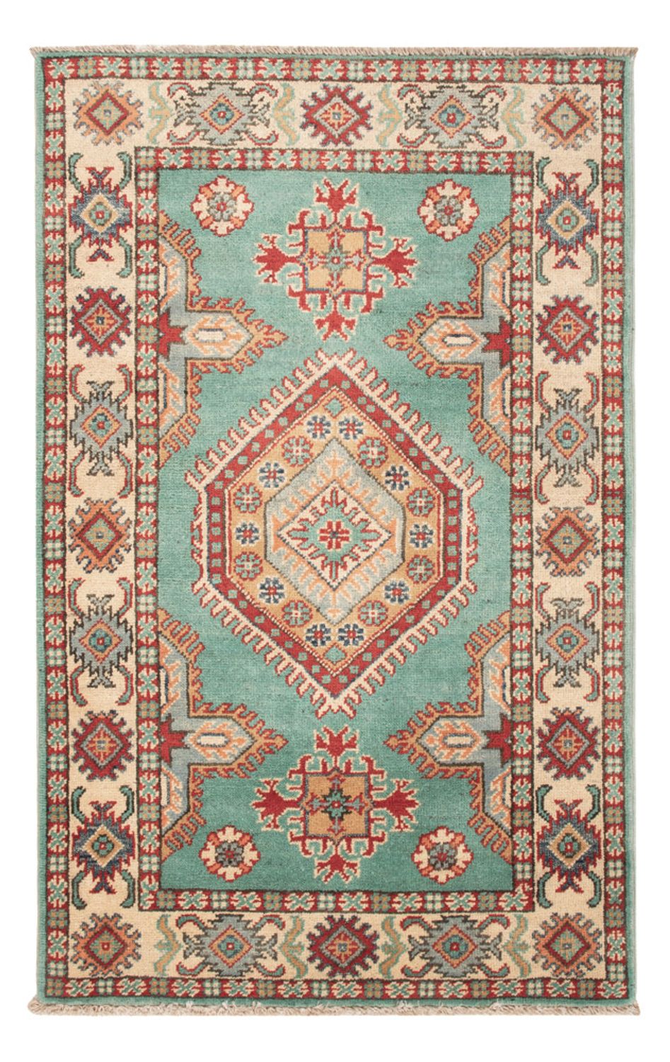 Tapis Ziegler - Kazak - 120 x 76 cm - turquoise