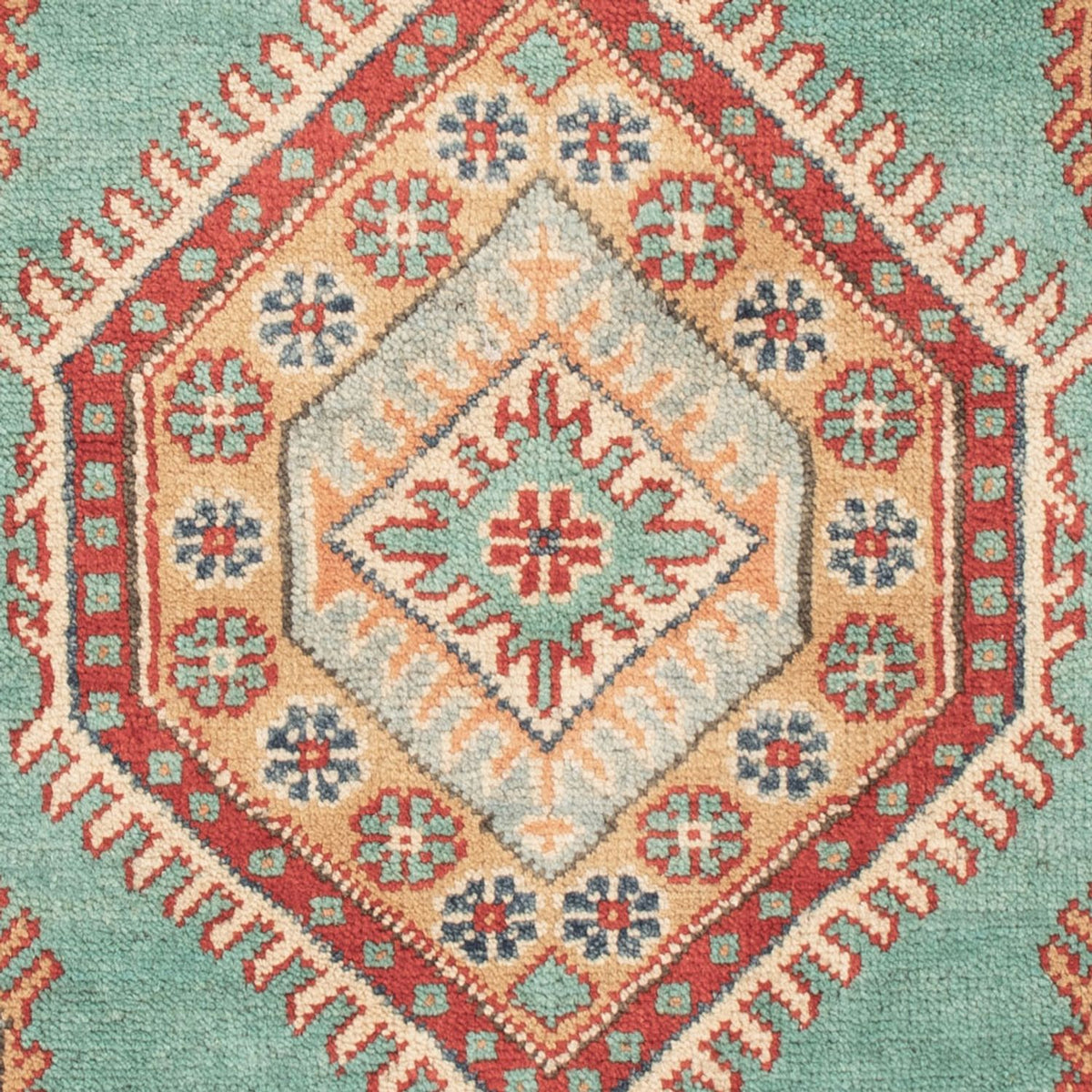 Tapis Ziegler - Kazak - 120 x 76 cm - turquoise
