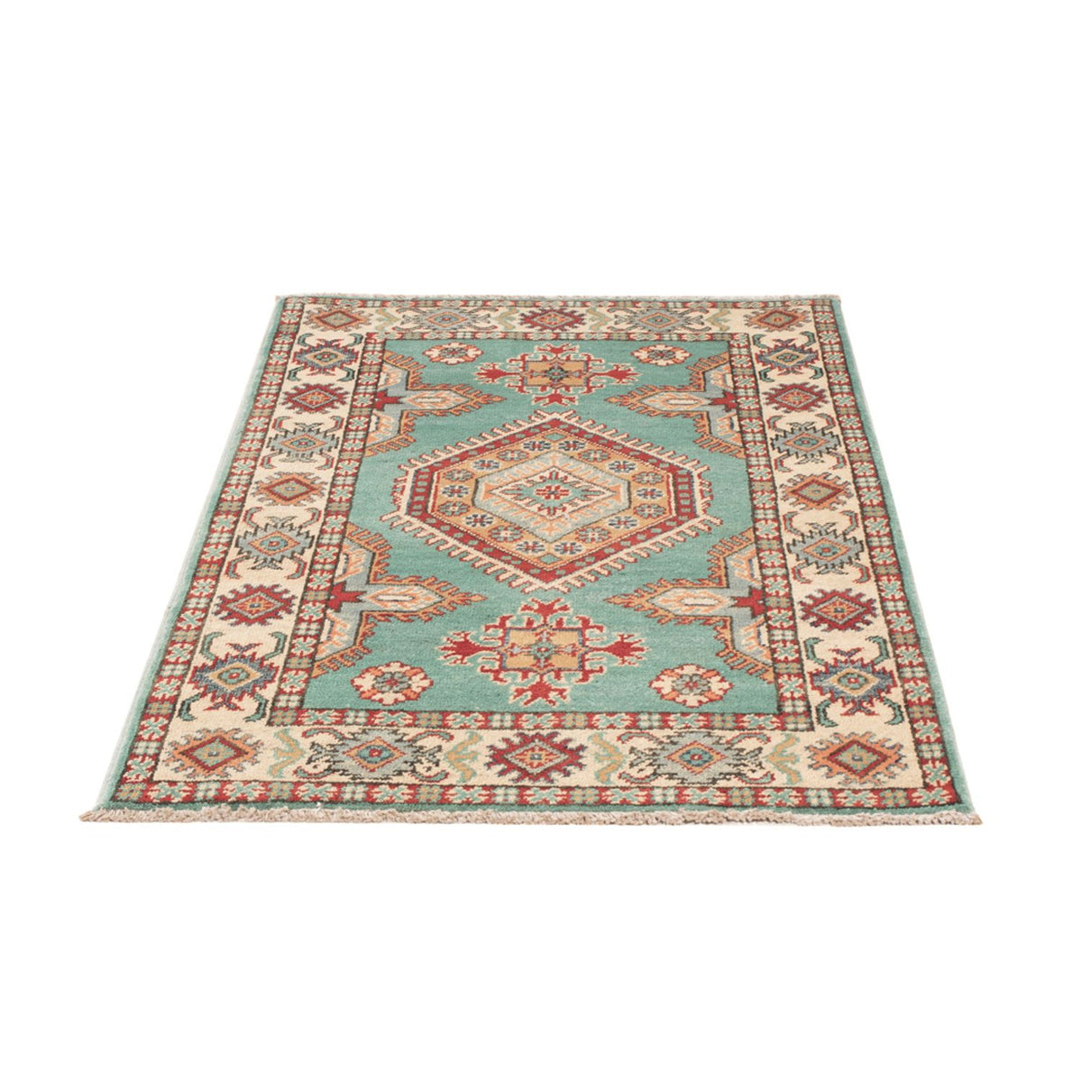 Tapis Ziegler - Kazak - 120 x 76 cm - turquoise