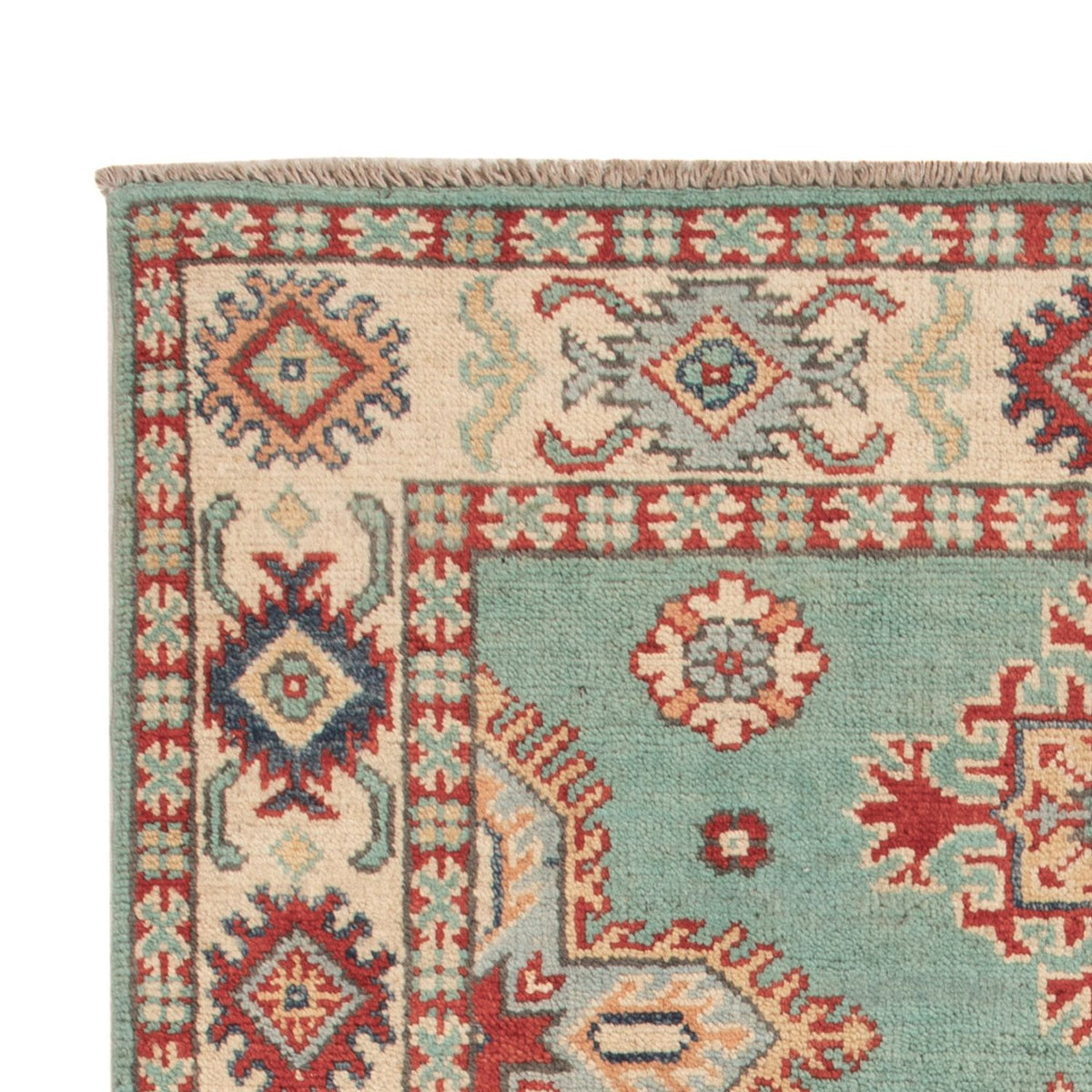 Tapis Ziegler - Kazak - 123 x 82 cm - turquoise