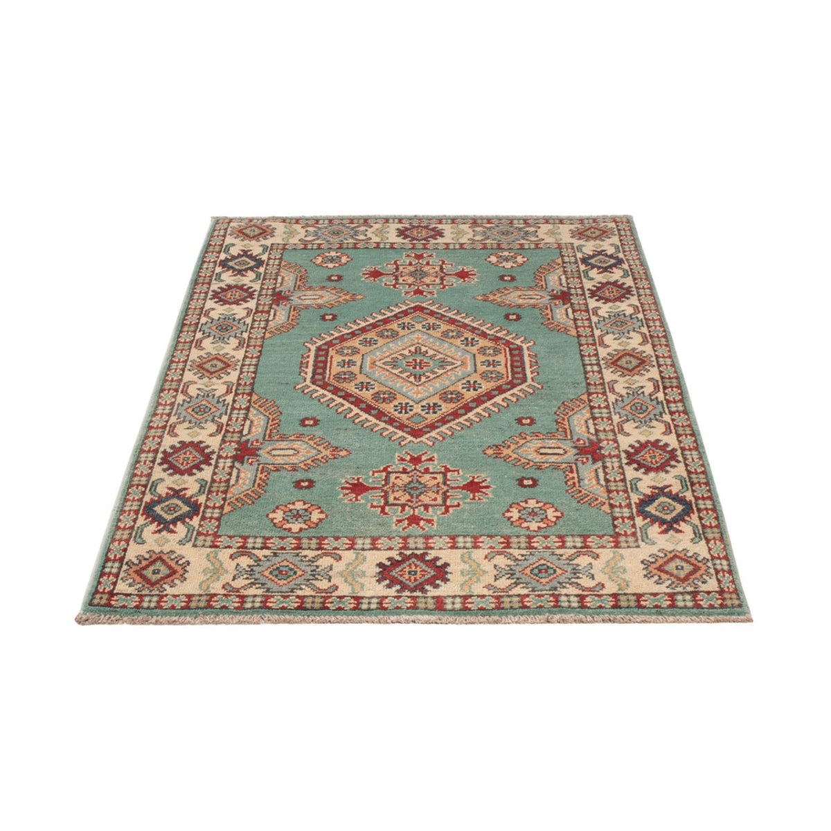 Tapis Ziegler - Kazak - 123 x 82 cm - turquoise