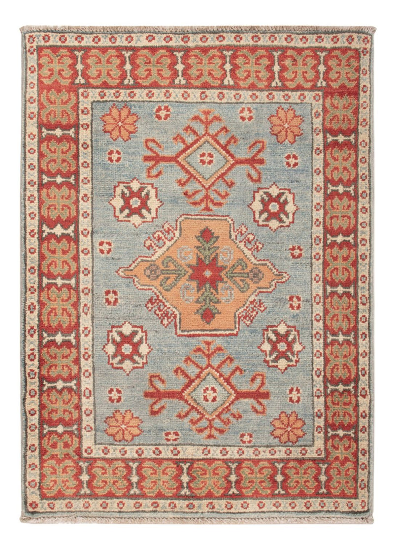 Tapis Ziegler - Kazak - 86 x 62 cm - bleu clair