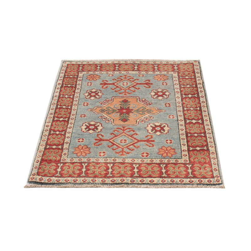 Tapis Ziegler - Kazak - 86 x 62 cm - bleu clair